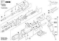 Bosch 0 602 225 217 ---- Hf Straight Grinder Spare Parts